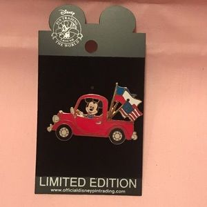 Disney Mickey Mouse driving truck pin